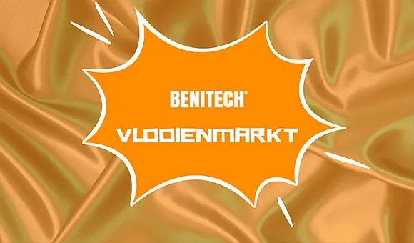 Kleedje met Benitech vlooienmarkt