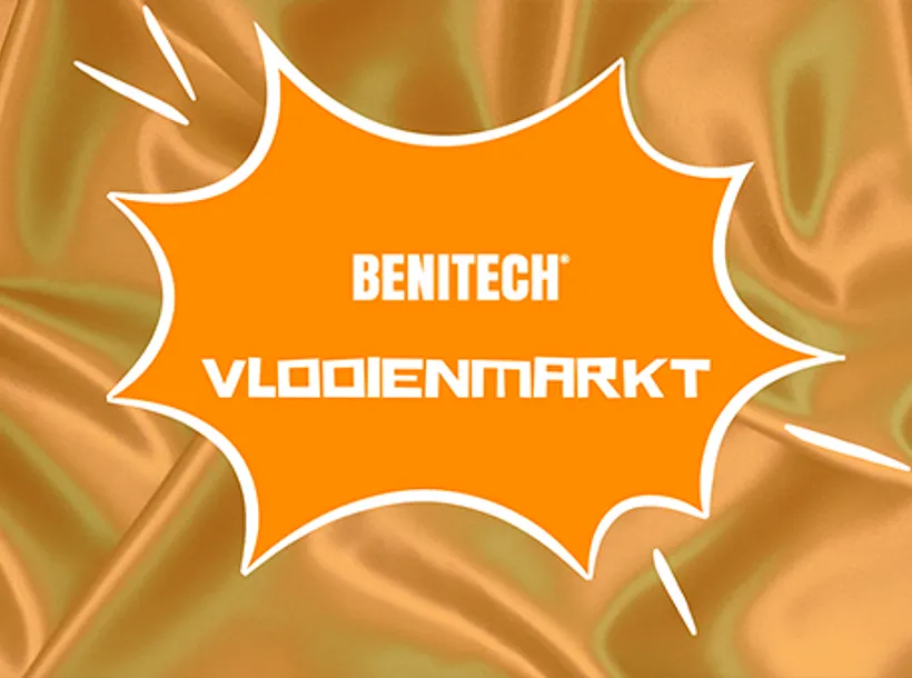 Kleedje met Benitech vlooienmarkt