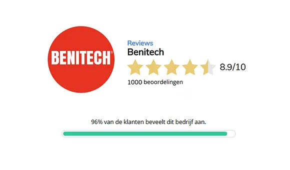 Feedback Company Benitech Kozijnen 1000 reviews