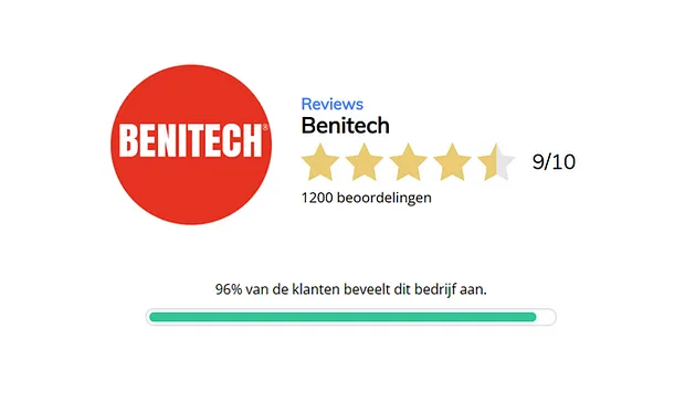 Feedback Company Benitech Kozijnen 1200 reviews