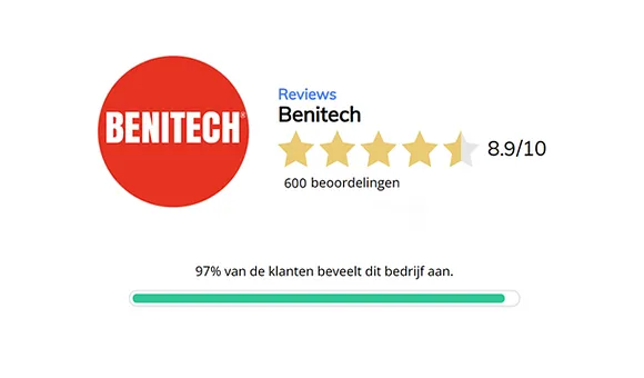 Feedback Company Benitech Kozijnen 600 reviews
