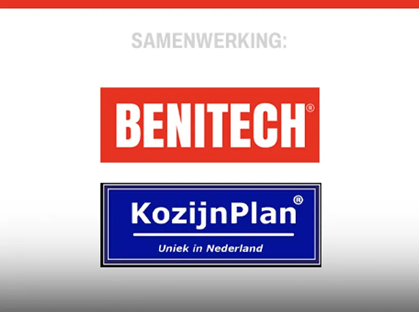 Logo's Benitech Kozijnen en KozijnPlan