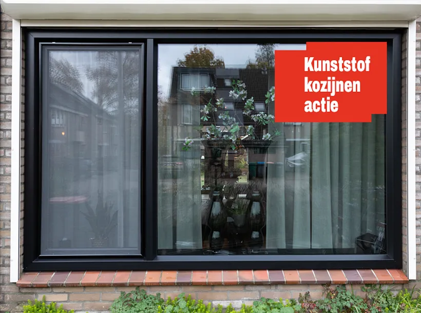Kunststof kozijnen actie