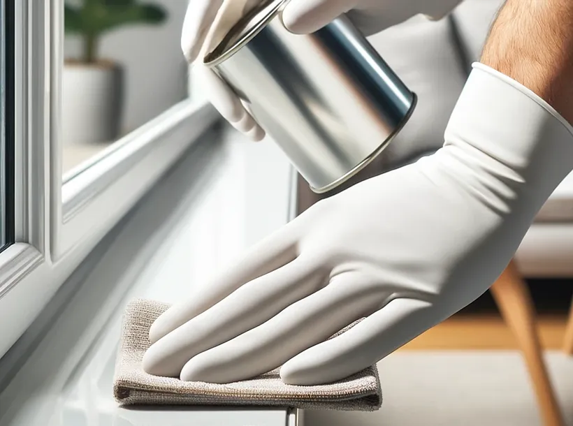 kunststof kozijnen schoonmaken met autowas