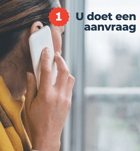 Benitech KozijnPlan stap 1: u doet een aanvraag