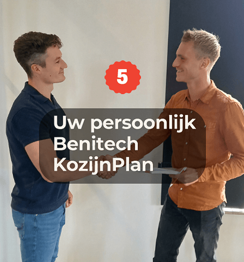 Benitech KozijnPlan stap 5: uw persoonlijk Benitech KozijnPlan