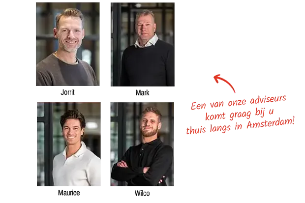 Adviseurs Benitech Kozijnen voor adviesgesprek kunststof kozijnen Amsterdam