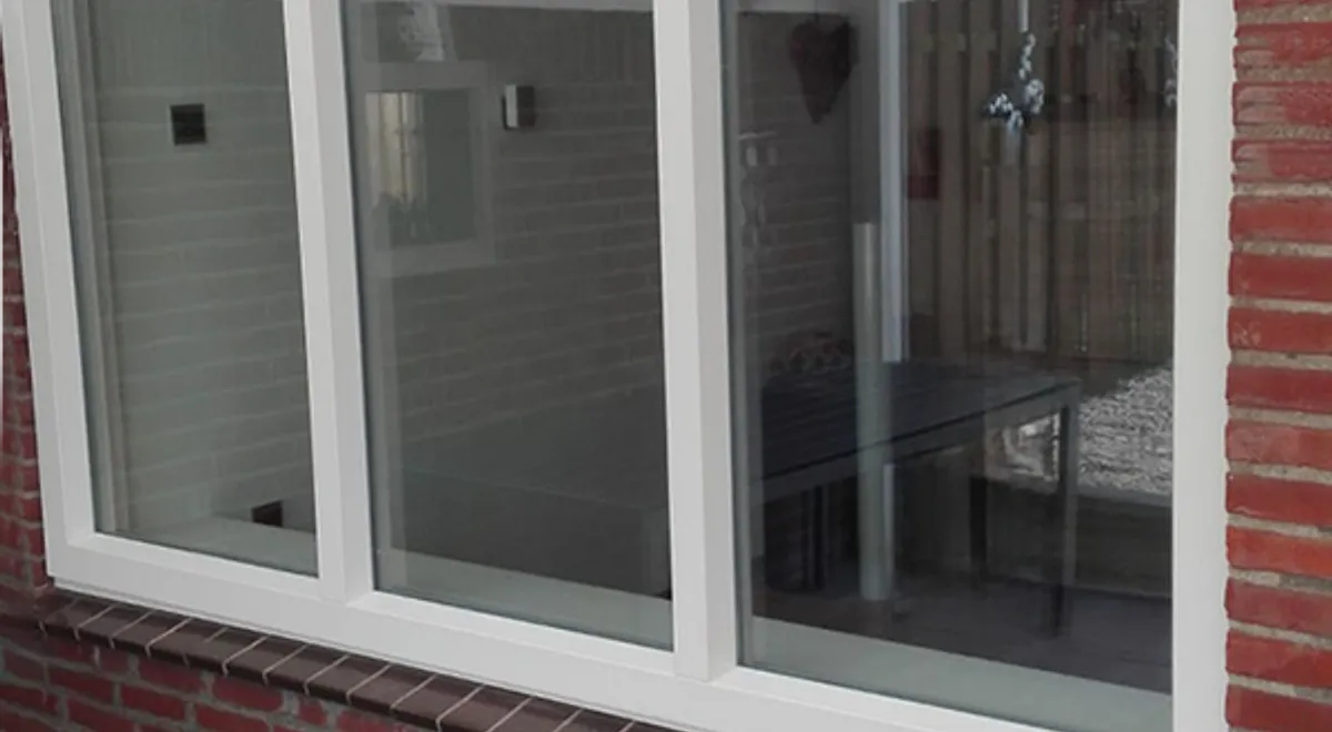 Kunststof kozijn achtergevel woning Helmond