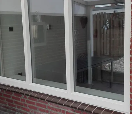 Kunststof kozijn achtergevel woning Helmond