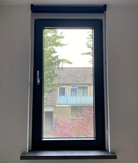 Kunststof draaikiepraam antracietgrijs